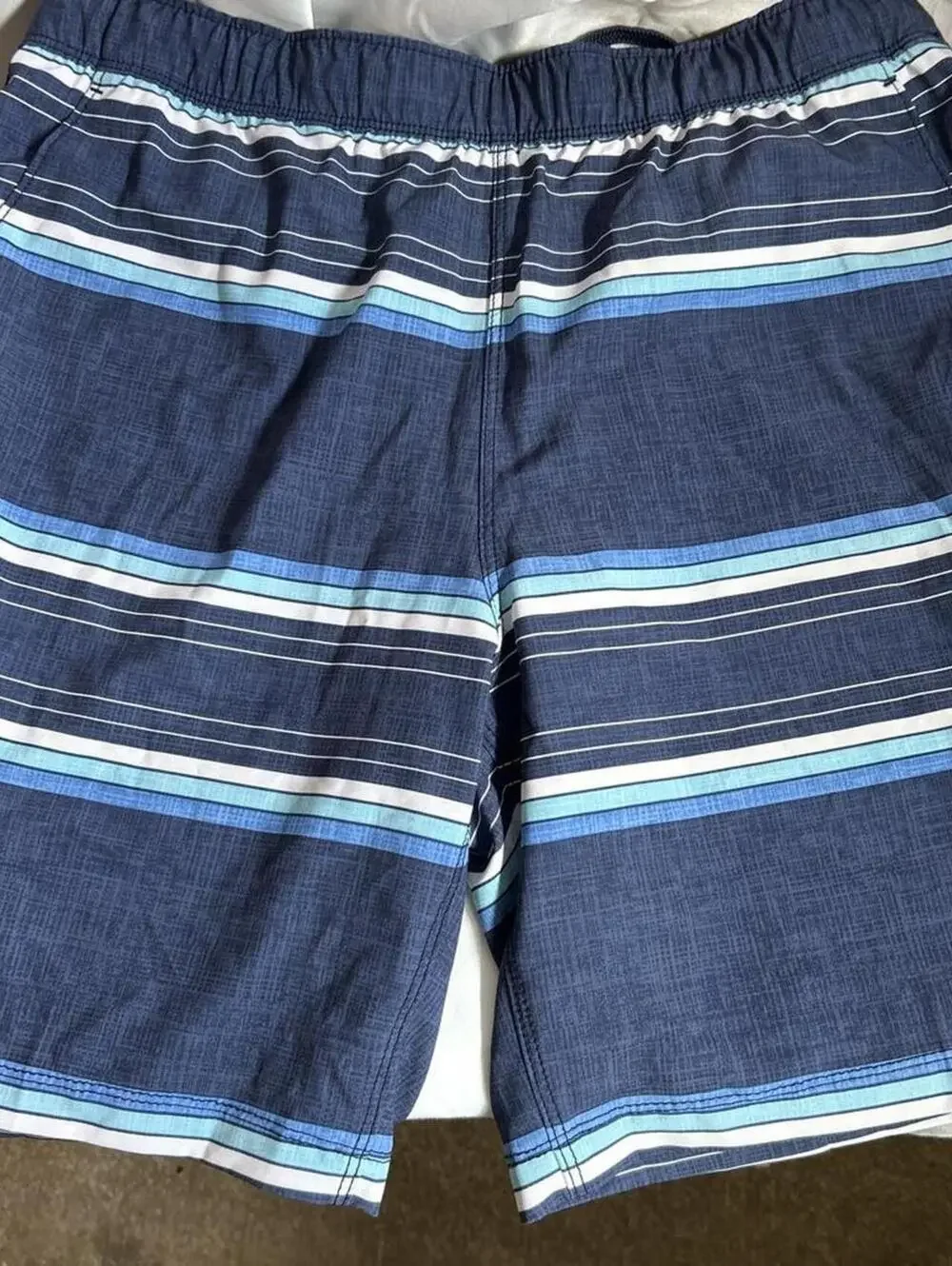 Speedo Men's Blue and Navy Swim-briefs-short